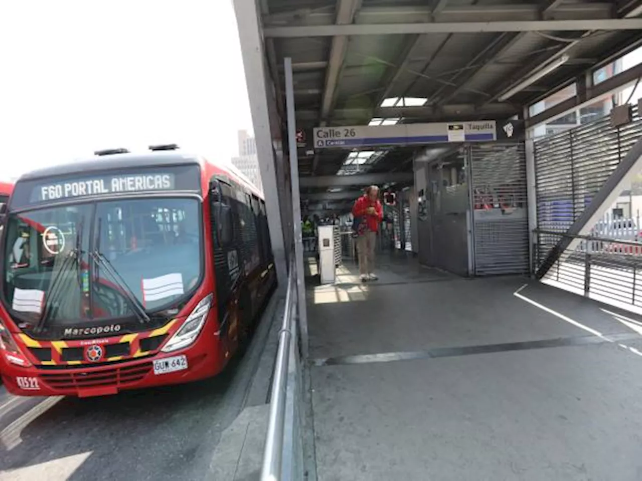 La estación de TransMilenio que se desmontará el 4 de mayo para darle paso al Metro