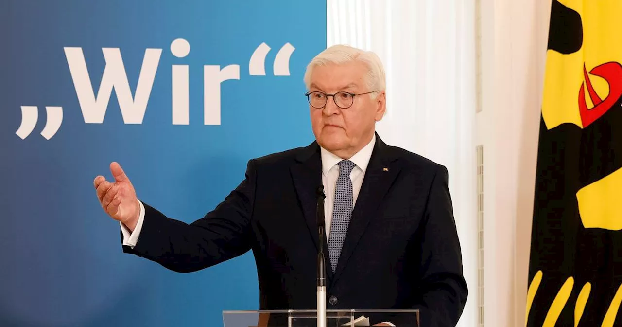 Frank-Walter Steinmeier Pläydoyer für Zusammenhalt