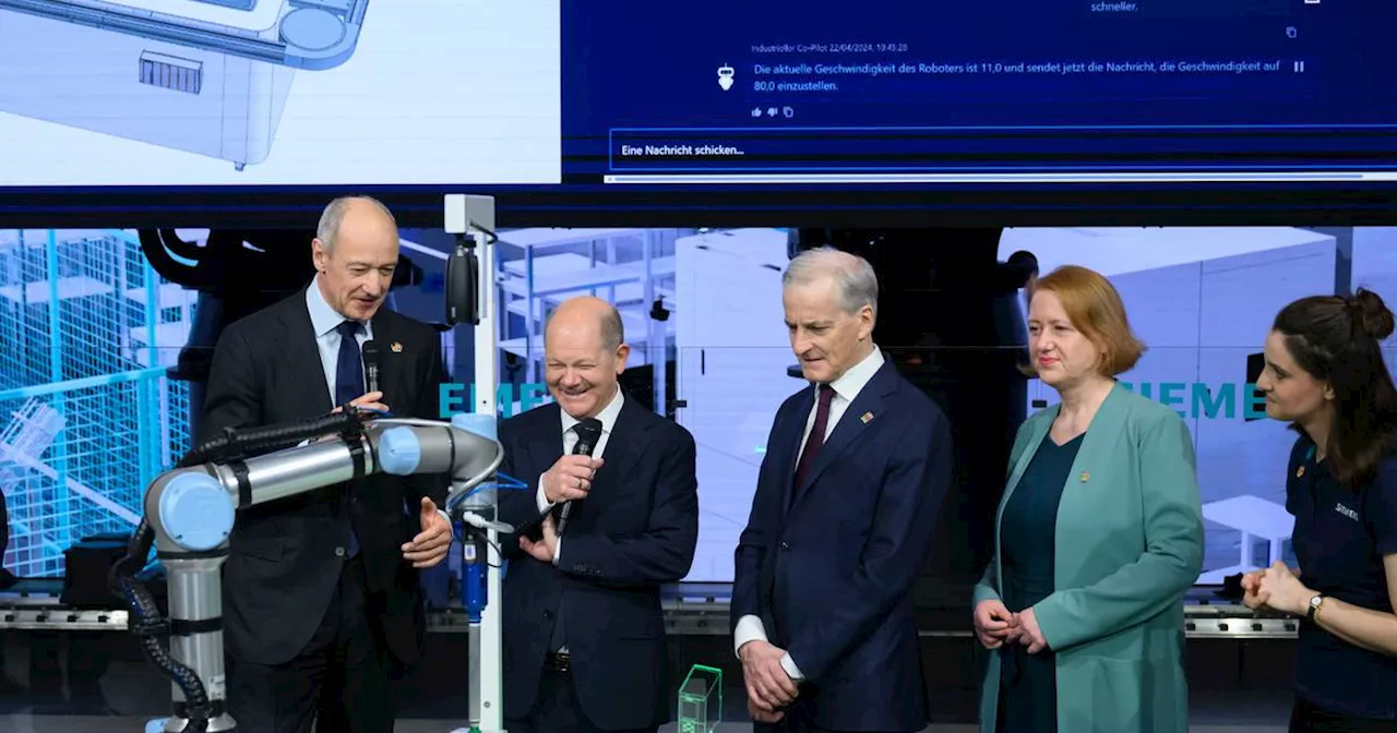 Hannover Messe: Auftakt mit Forderungen an Scholz