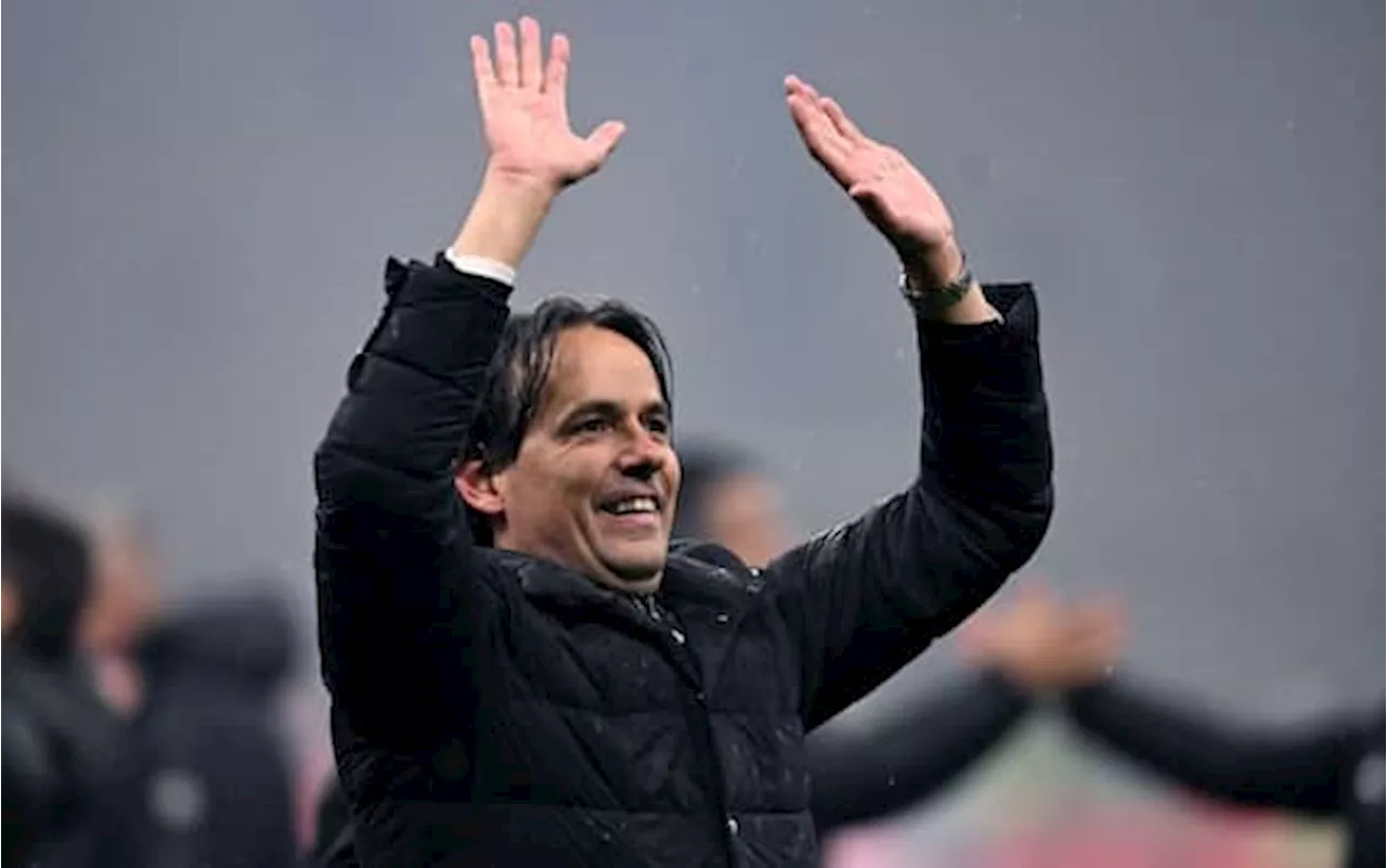 Inter, Inzaghi: 'Vinto lo Scudetto e qualcuno non ci dava tra le favorite'