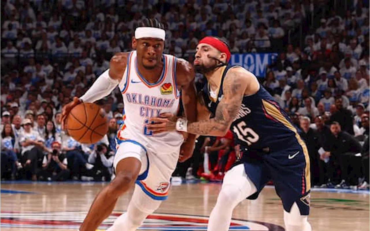 Playoff NBA 2024: OKC resiste a New Orleans, Milwaukee travolge Indiana