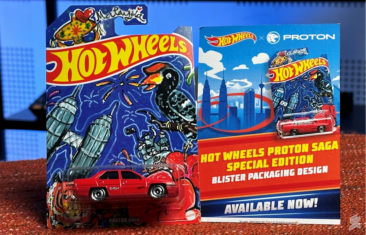 Hot Wheels Proton Saga Special Edition is now on sale