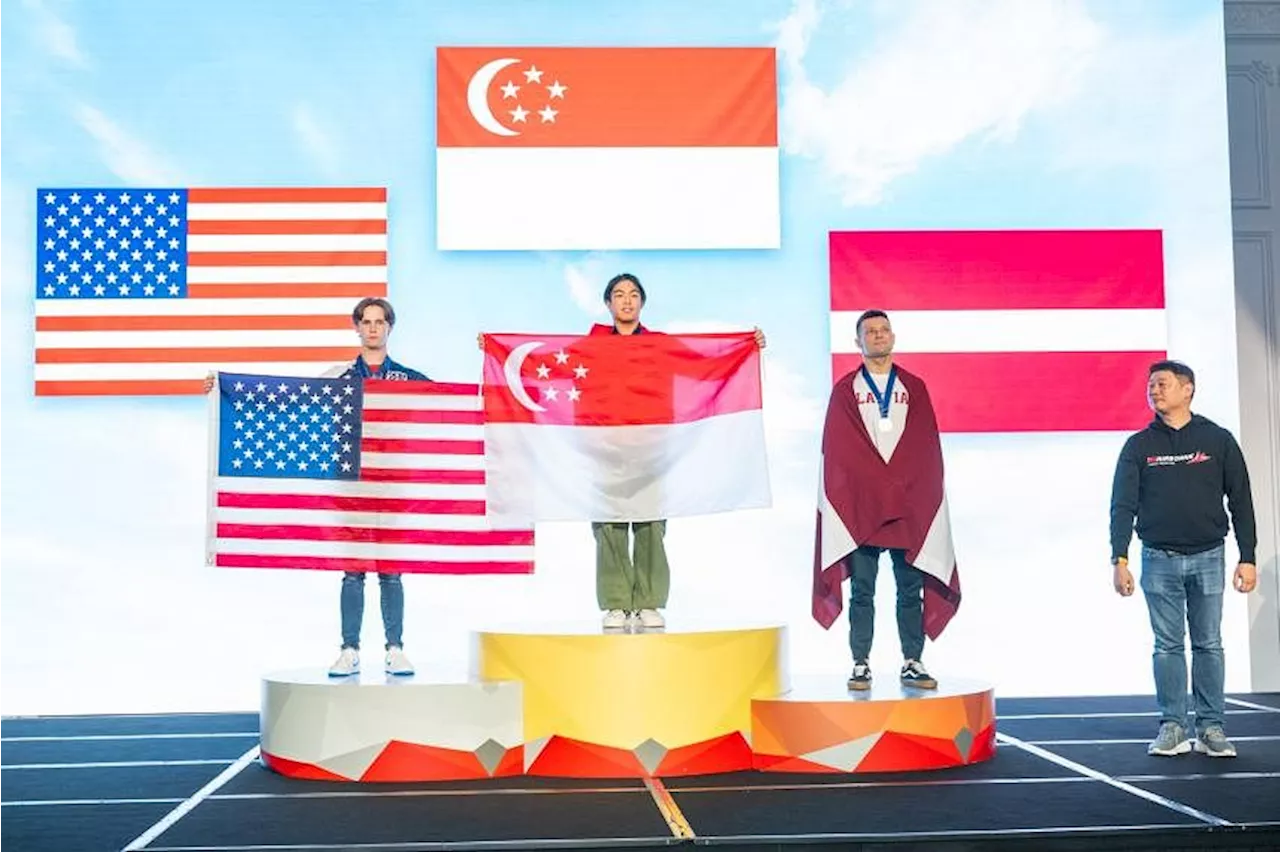 Singapore’s Kai Minejima-Lee and Isabelle Koh win gold at World Cup of Indoor Skydiving