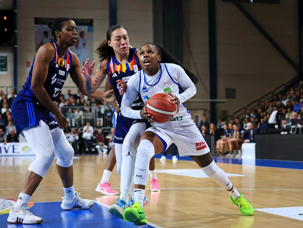 Ligue féminine : Basket Landes ne tremble pas face à l’Asvel et verra le dernier carré