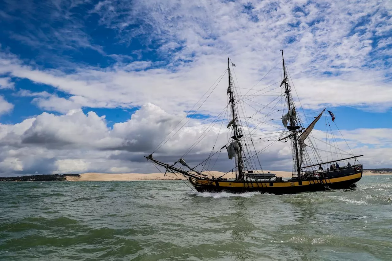 Un galion qui a servi de décor au cinéaste Ridley Scott débarque dans le port de Bordeaux