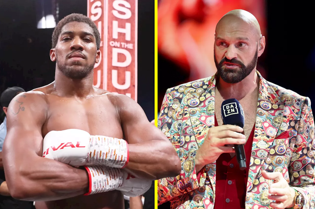 Anthony Joshua hints at potential date for Tyson Fury showdown as Turki Alalshikh tells British star to...