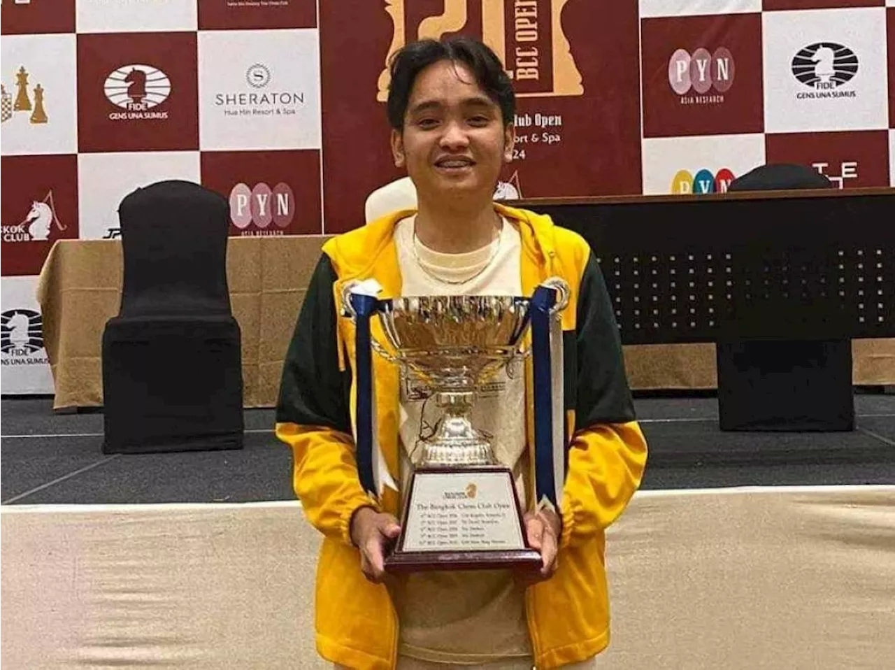 Lorenzo Aaron Cantela tops chessfest in Thailand