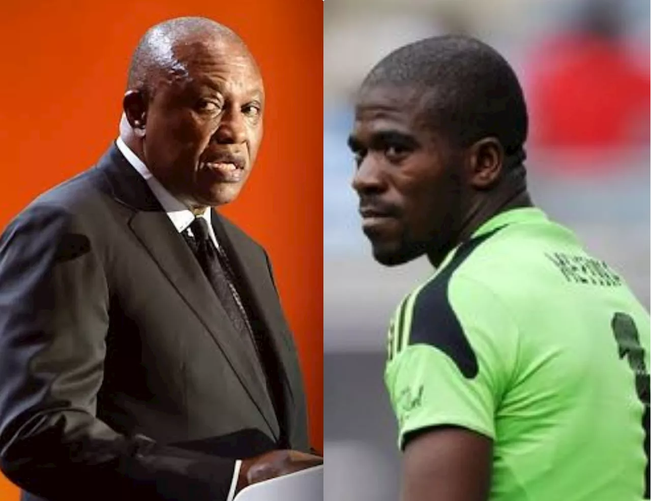 Orlando Pirates’ Dr Irvin Khoza allegedly told Meyiwa’s brother there were no intruders