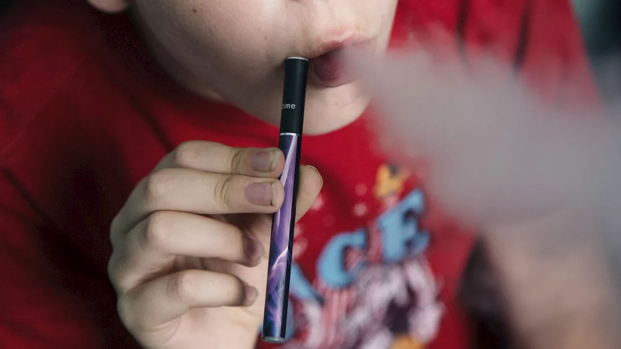 Shock as 50 children admitted to hospital with vaping-related disorders last year — 11 of them under four...