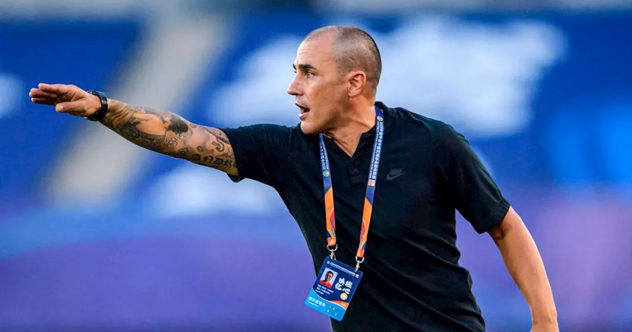 Italy icon Cannavaro named Udinese boss after Cioffi sacked