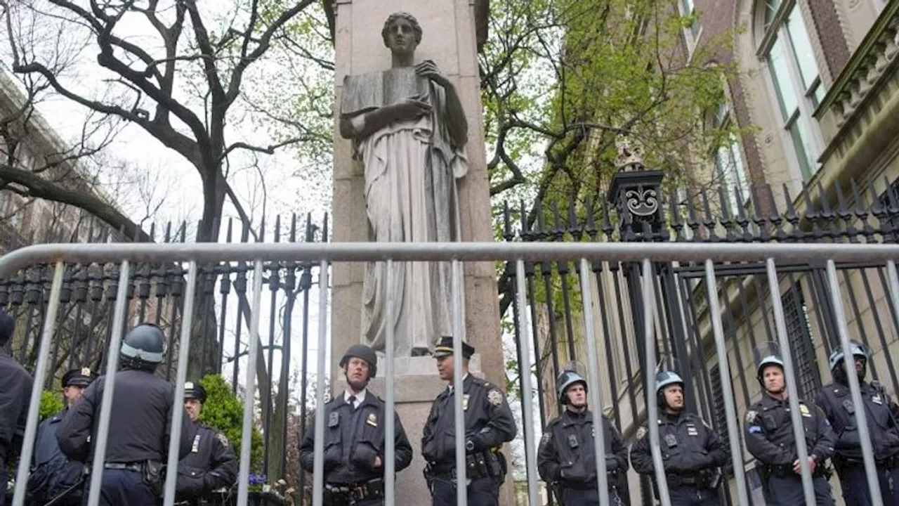 Dozens arrested at Yale as pro-Palestine protests sweep US universities