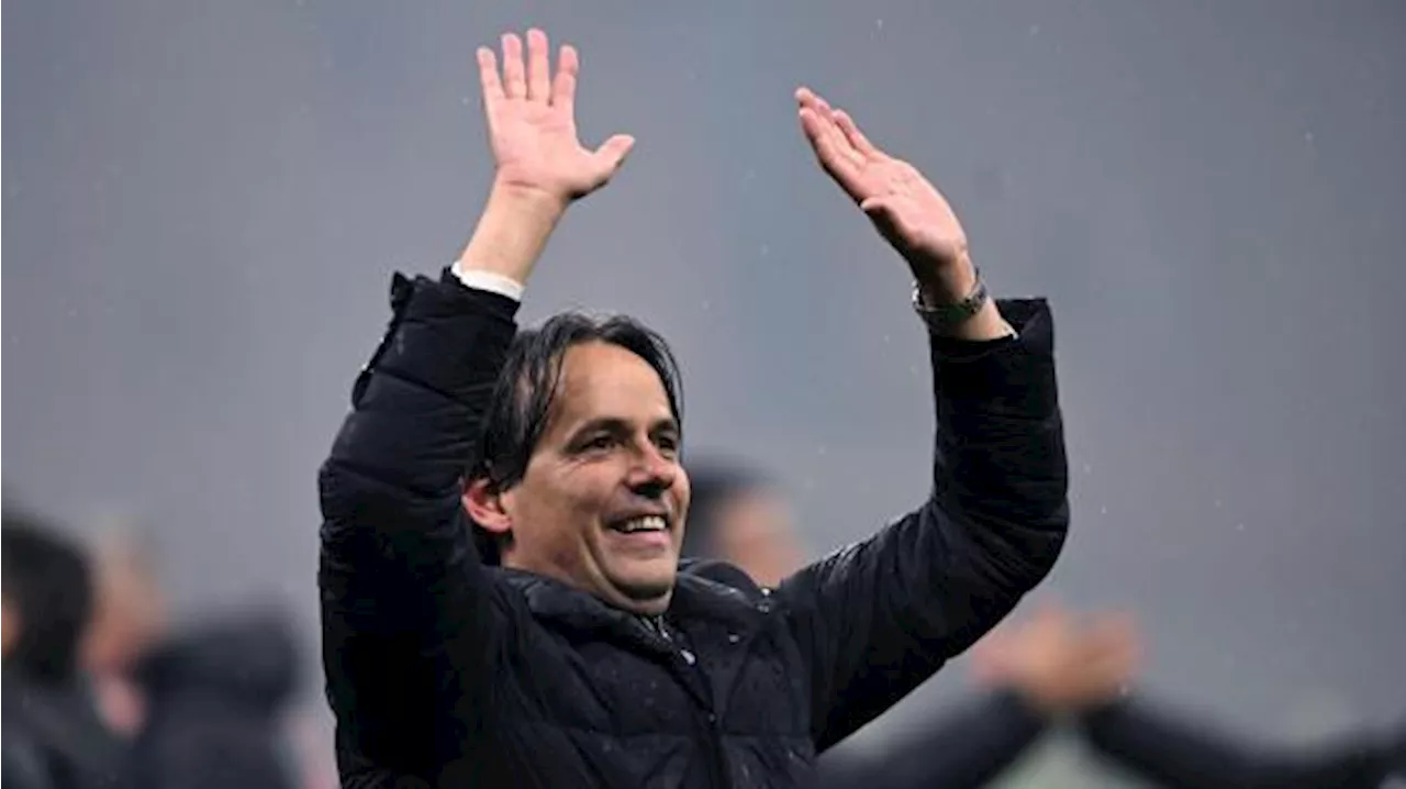 Inter, Inzaghi: 'Nei momenti difficili abbiamo lasciato parlare, ora qualcuno parlerà meno'