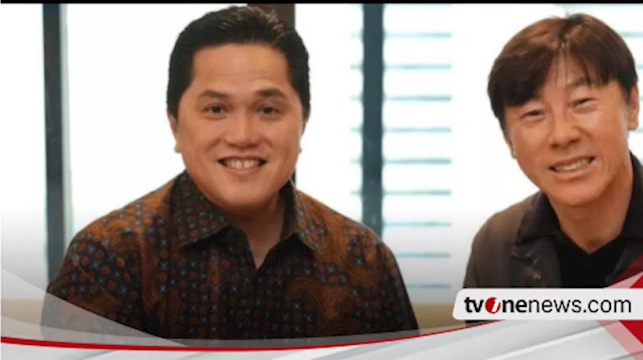 Sinyal Positif Perpanjang Kontrak Shin Tae-yong, Erick Thohir: So Coach Stay With Us?