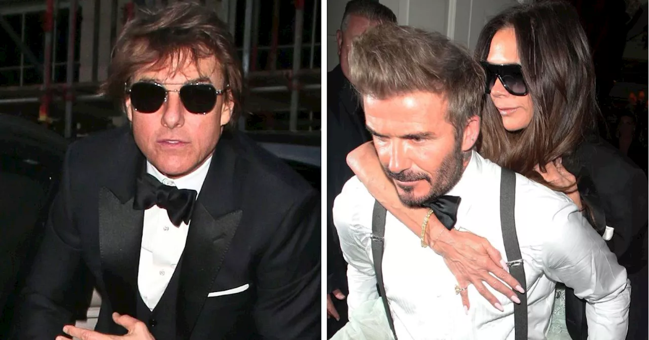 Victoria Beckham Bash Drags Tom Cruise in David Beckham Mark Wahlberg War