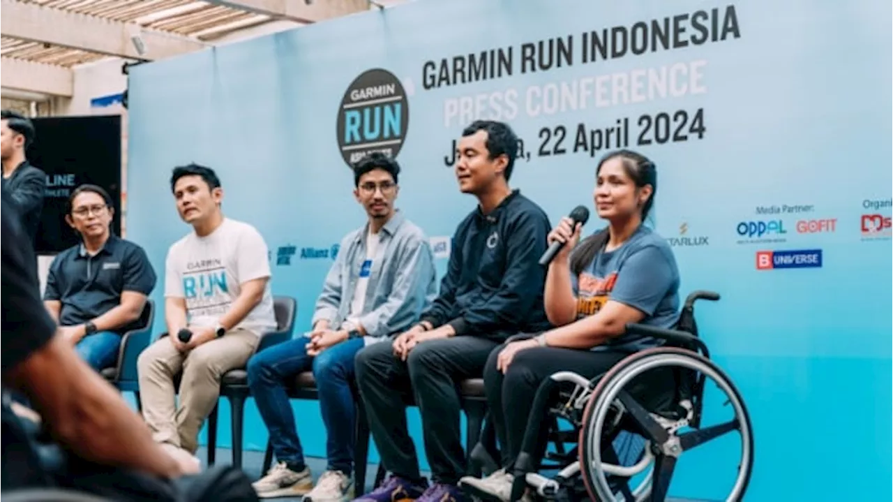 Garmin Run 2024 Fasilitasi Peserta Disabilitas