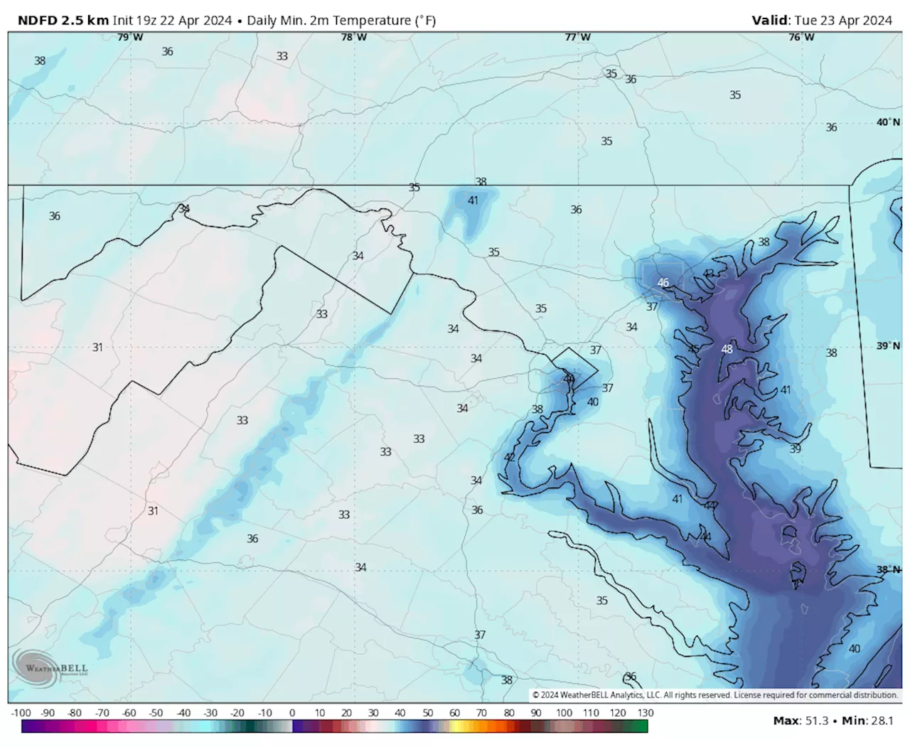 PM Update: Frost advisory tonight, with widespread 30s for lows