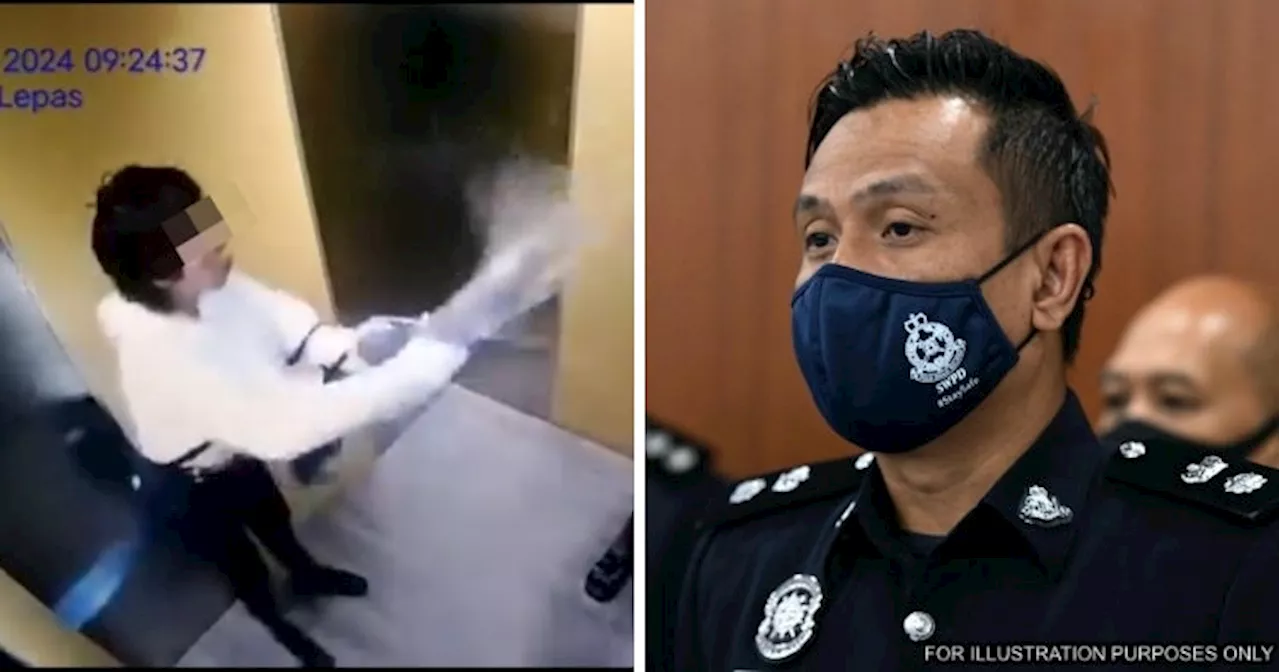 PDRM: Woman in Penang Splashed Hot Water at OKU Victim inside Lift Due to 'Misunderstanding'