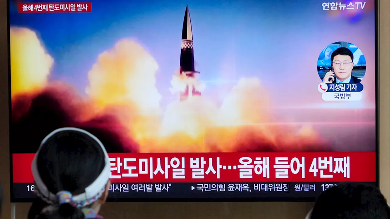 North Korea fires suspected short-range missiles into the sea in its latest weapons test