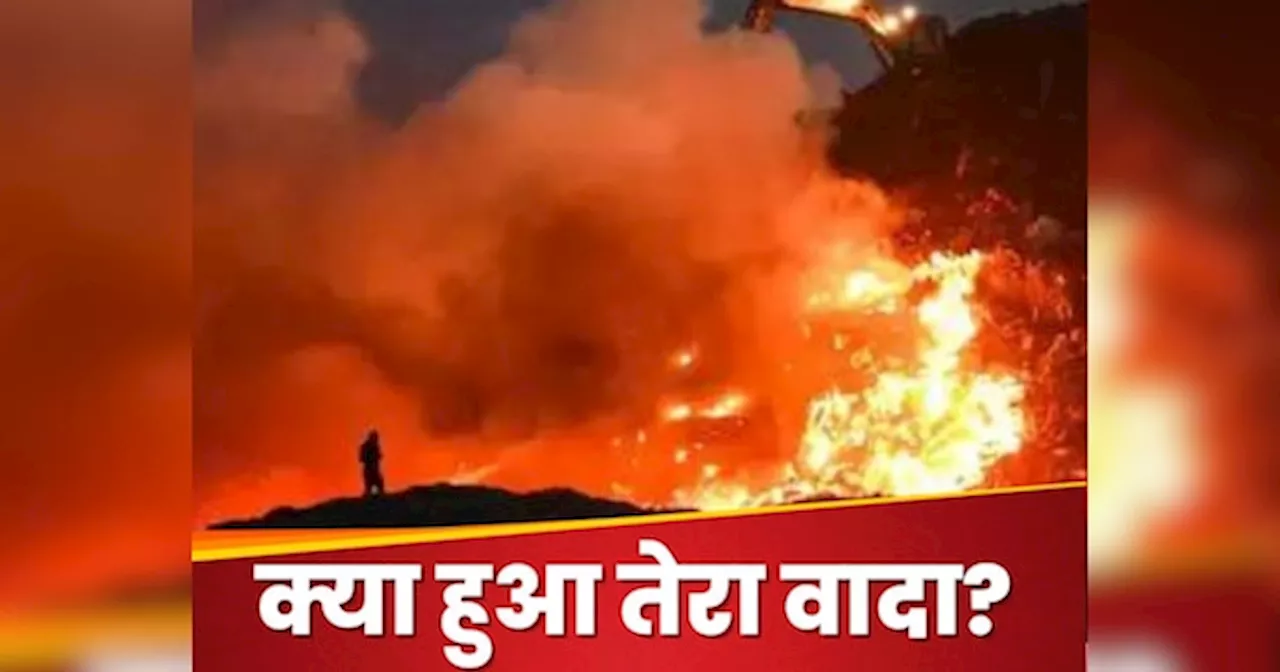 गाजीपुर लैंडफिल: 40 साल, वादे कमाल...फिर आज क्यों हो रहा कूड़े के पहाड़ पर मलाल?