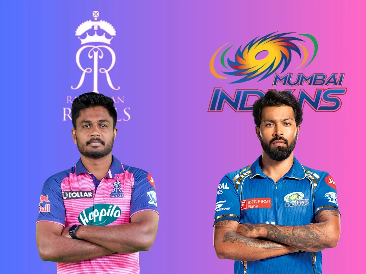 RR vs MI Live Score IPL 2024 : मुंबईला पहिला मोठा धक्का रोहित शर्मा बाद