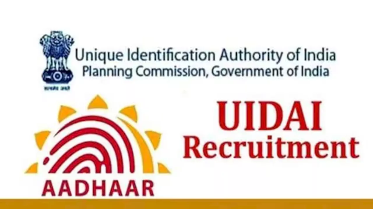 UIDAI Recruitment: ತಿಂಗಳಿಗೆ 35,000 ಸಂಬಳ ನೀಡುವ ಈ ಸರ್ಕಾರಿ ಕೆಲಸಕ್ಕೆ ಇಂದೇ ಅರ್ಜಿ ಸಲ್ಲಿಸಿ