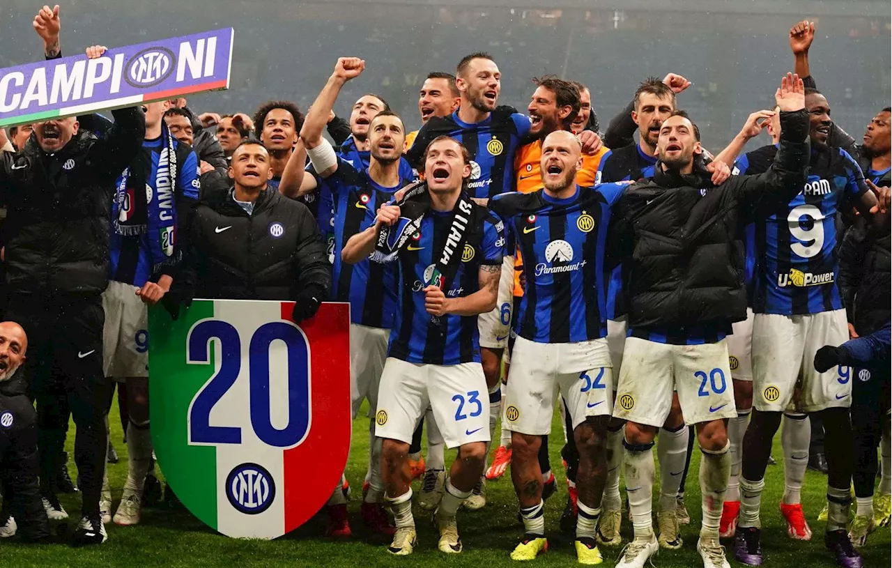 Serie A : L’Inter Milan décroche facilement son vingtième titre de champion d’Italie