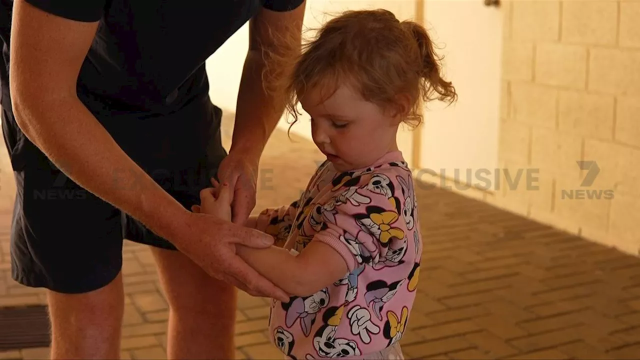 Perth family’s anxious wait after toddler picks up syringe at Busy Bees childcare centre