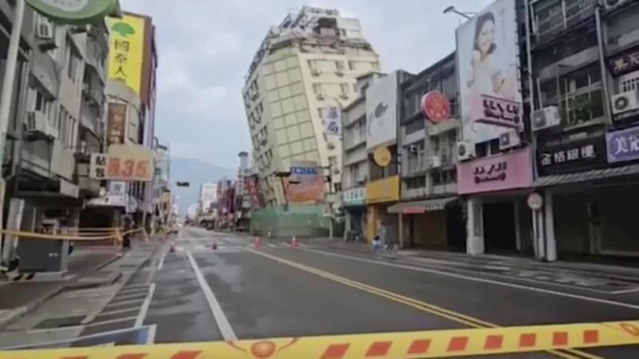 Taiwan rattled by more than 200 aftershocks, no major damage reported