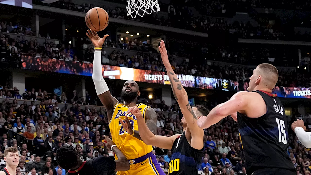 Lakers' LeBron James sounds off on officiating, replay center after loss to Nuggets