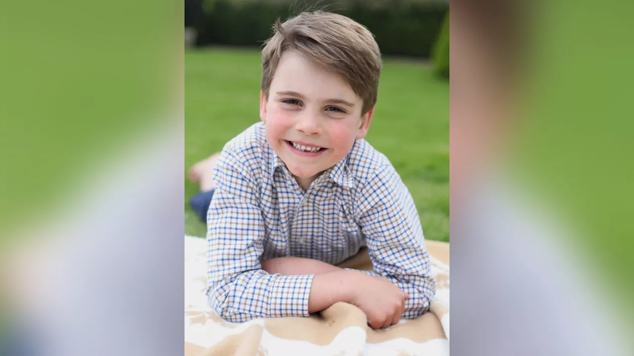 Prince William, Kate Middleton share new photo of Prince Louis for his 6th birthday