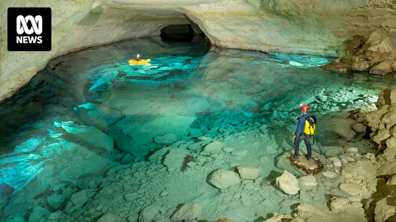 Beneath the plains of the Nullarbor lies an underground world formed over millions of years