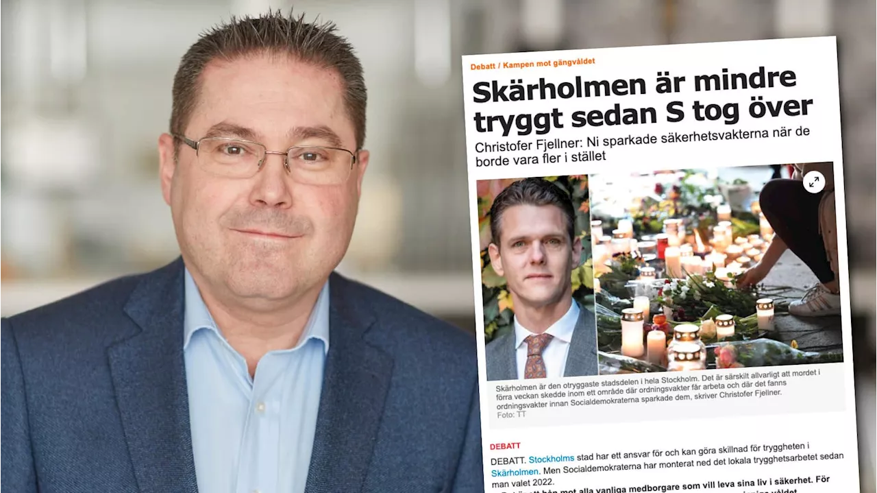 Tjata på din regering om fler poliser i stället