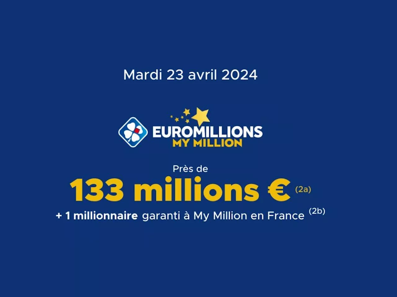 EuroMillions : Tentez de gagner près de 133 millions ce mardi, voici comment jouer avec la FDJ