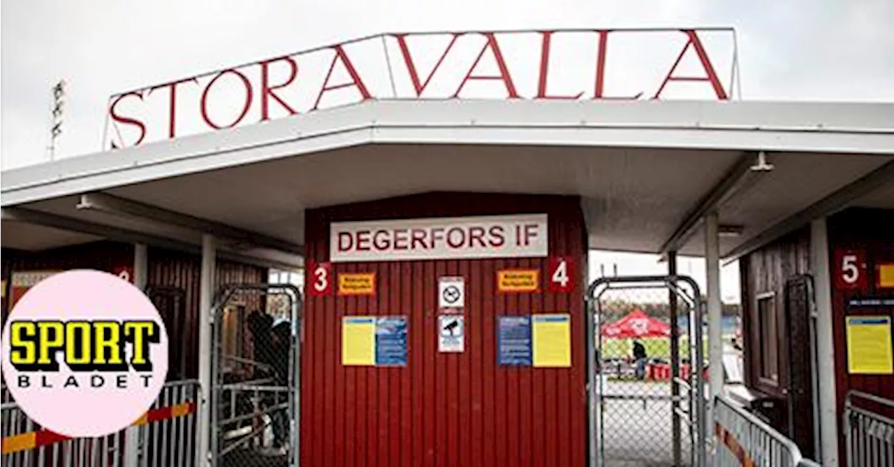 Brand i konstgräsrullar vid Stora Valla