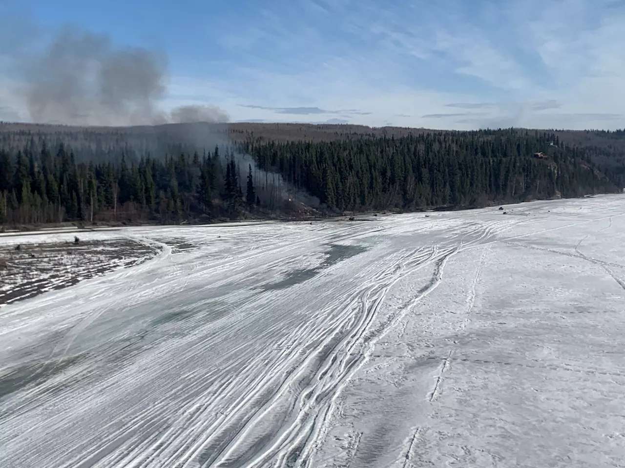 Troopers say no survivors found after plane crashed near Fairbanks with 2 aboard