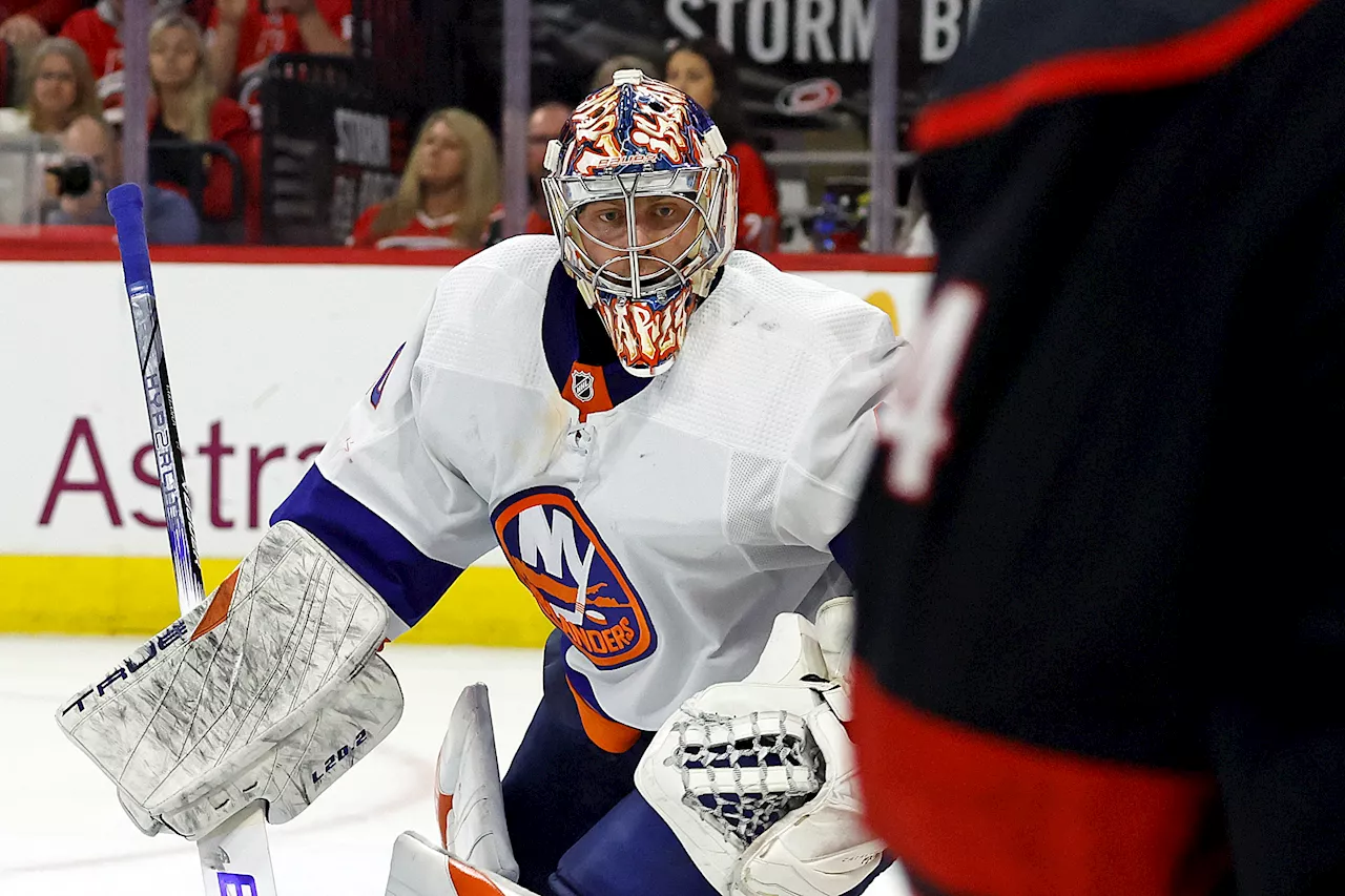 Islanders yet to make decision if Semyon Varlamov starts Game 3 vs. Hurricanes