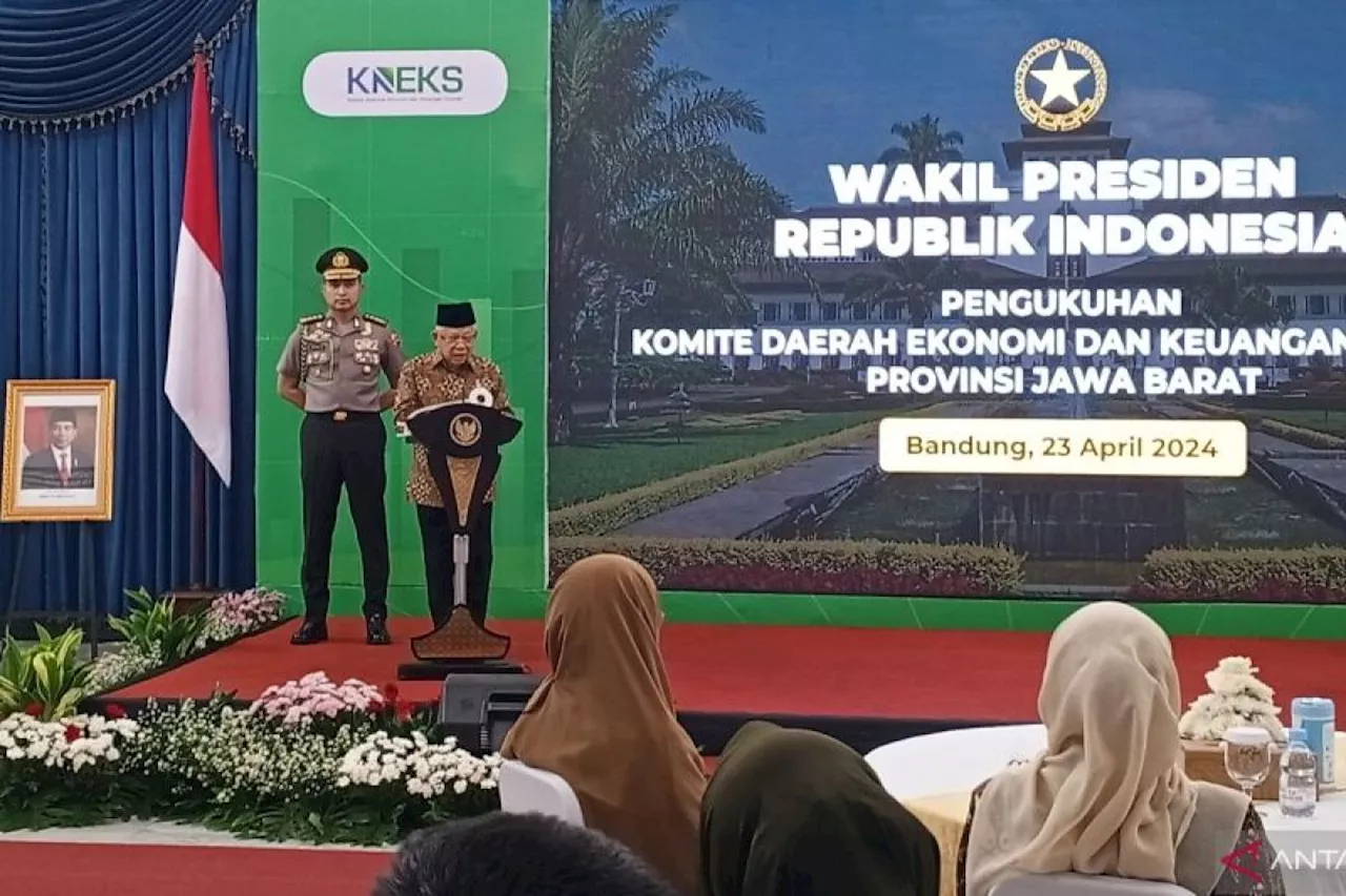 Wapres: Jabar salah satu penopang penting pertumbuhan ekonomi nasional