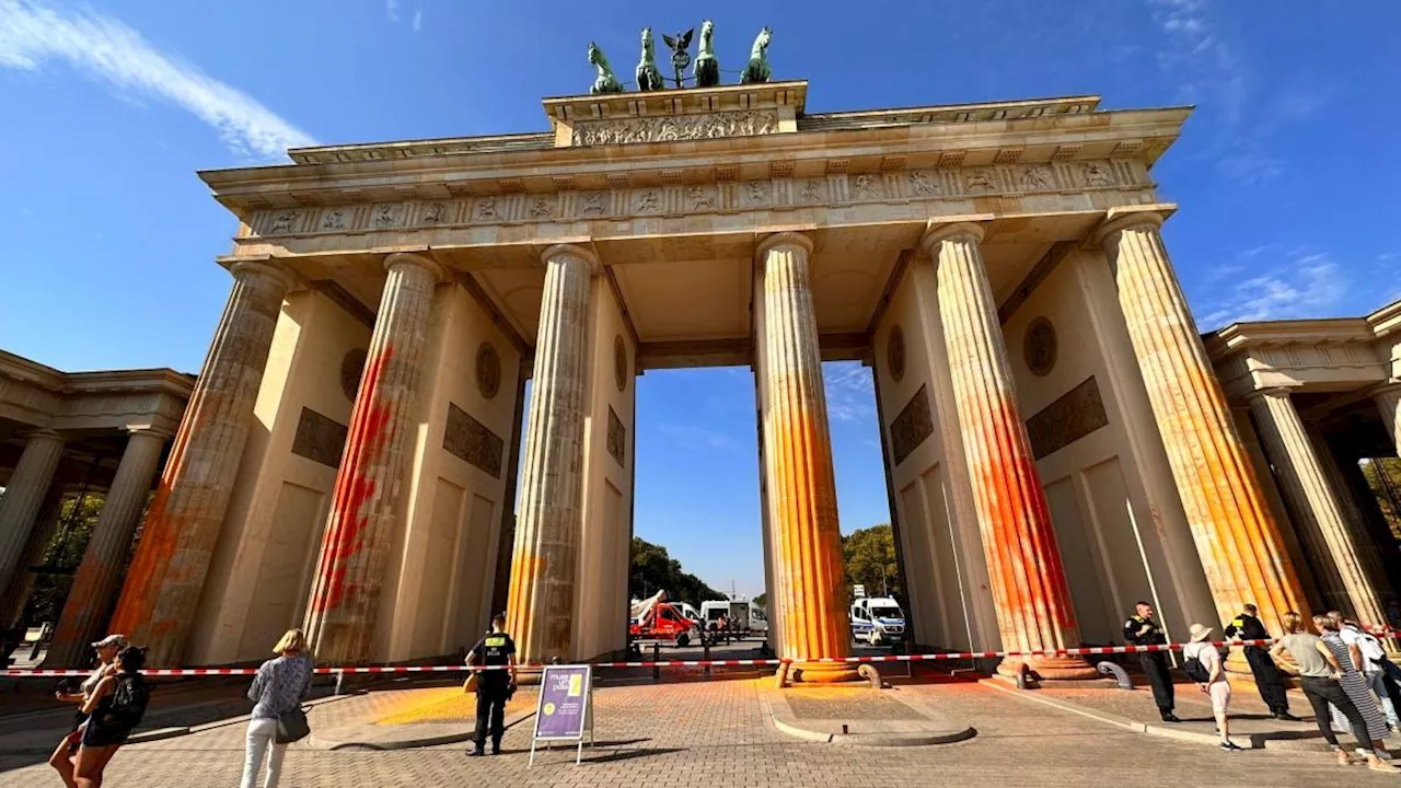 Erste Urteile nach Farbattacke auf Brandenburger Tor