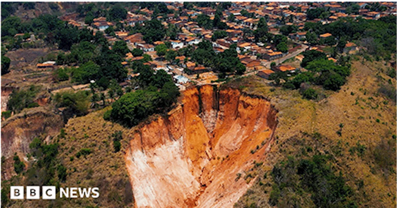 The vast ravines swallowing whole neighbourhoods around the world