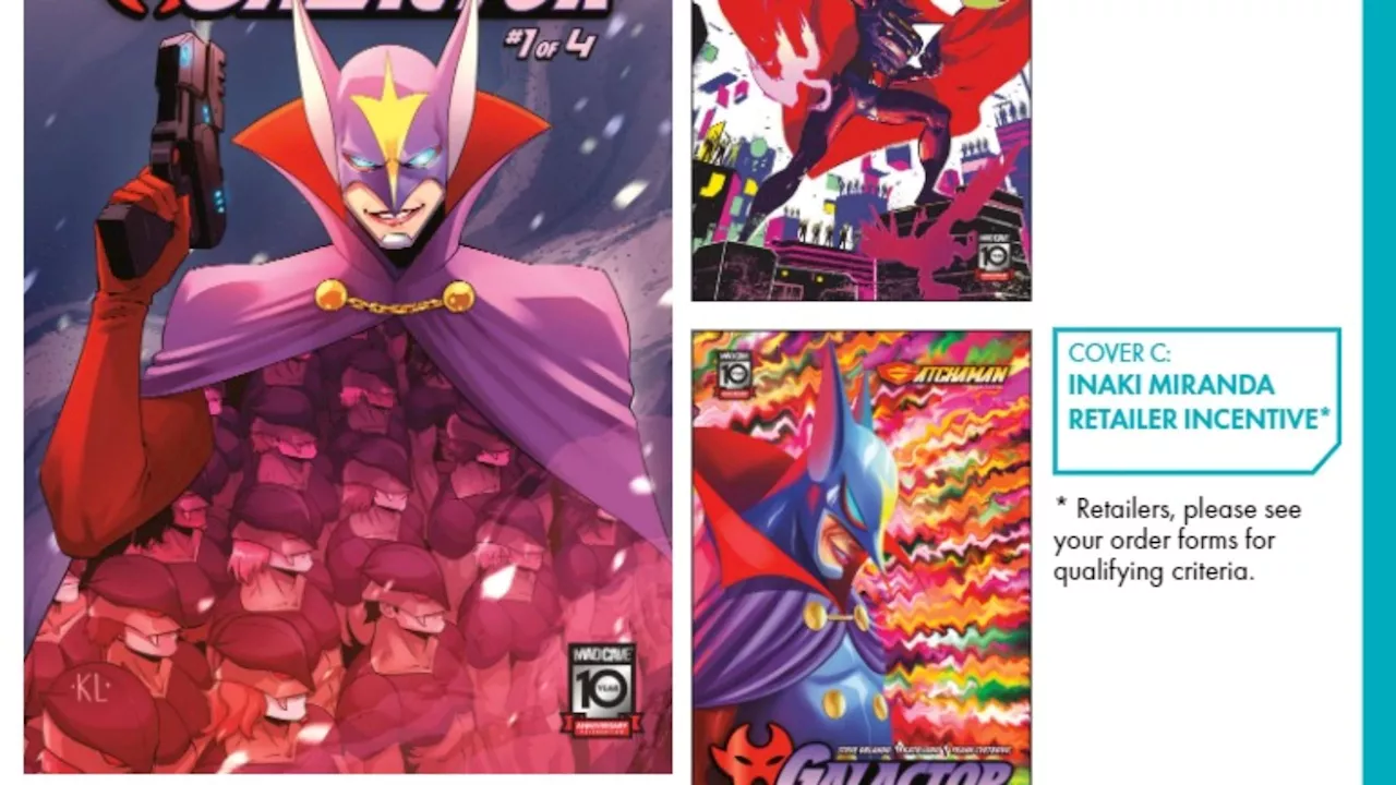 Gatchaman: Galactor & Flash Gordon #1 in Mad Cave July 2024 Solicits