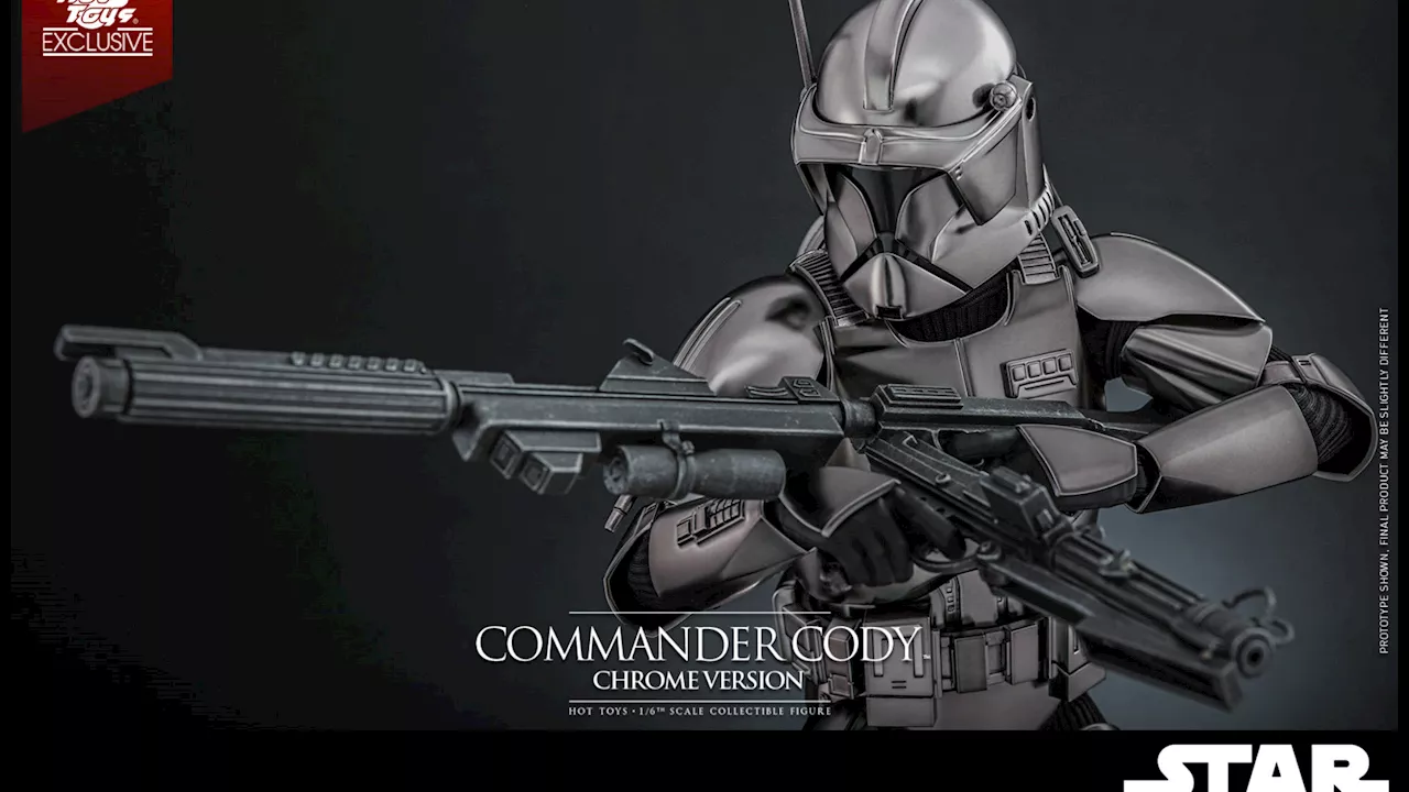 Hot Toys Unveils Exclusive Star Wars 1/6 Chrome Commander Cody