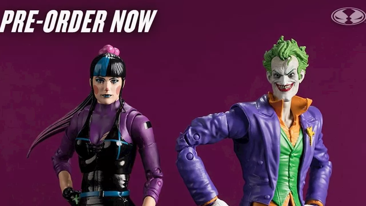 New DC Comics Punchline and Joker 2-Pack Arrives from McFarlane Toys