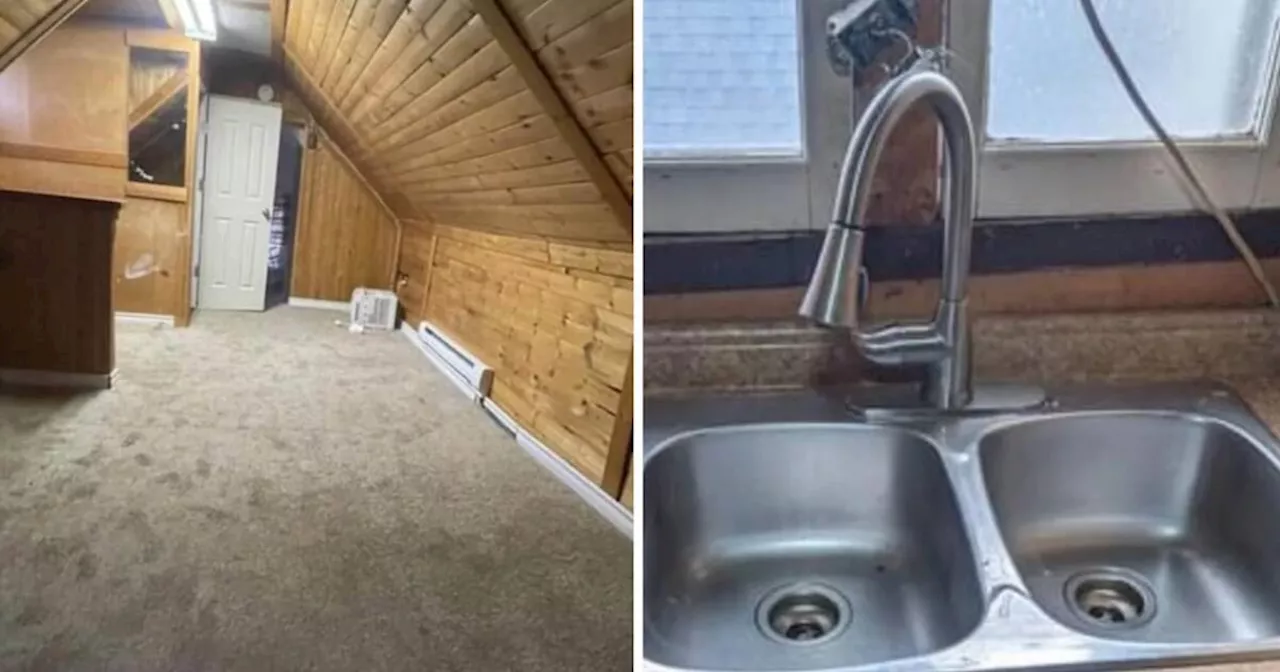 Ontario attic rental with exposed wires next to sink called out as 'dirty death trap'