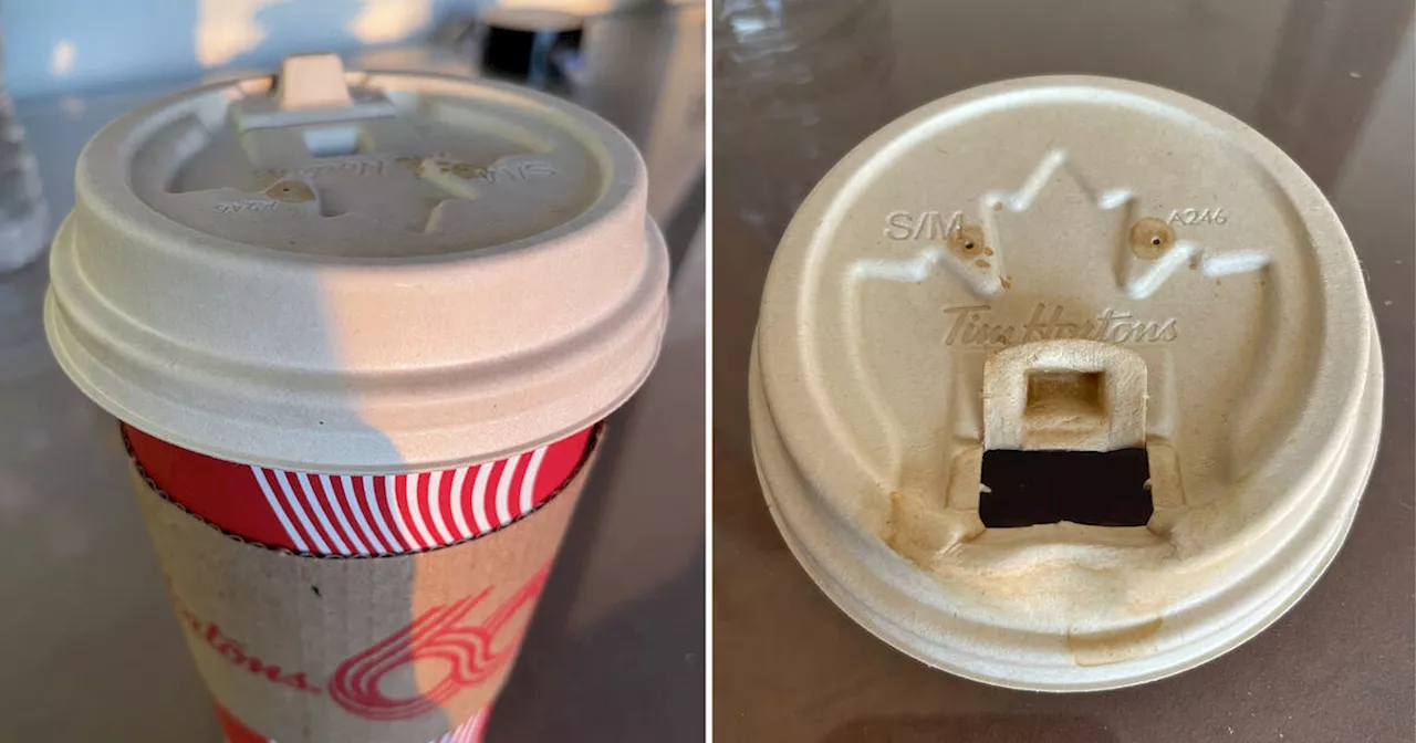 Ontario customer slams new 'soggy' plastic-free coffee lids at Tim Hortons