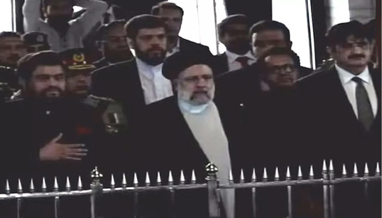 Iranian President Raisi visits Quaid’s Mazar in Karachi