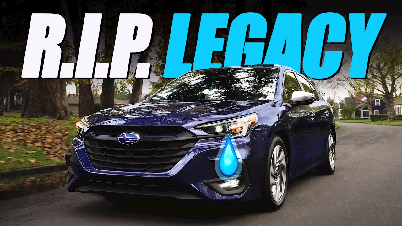 Subaru Legacy Says Goodbye After 36 Years, SUVs Win Again