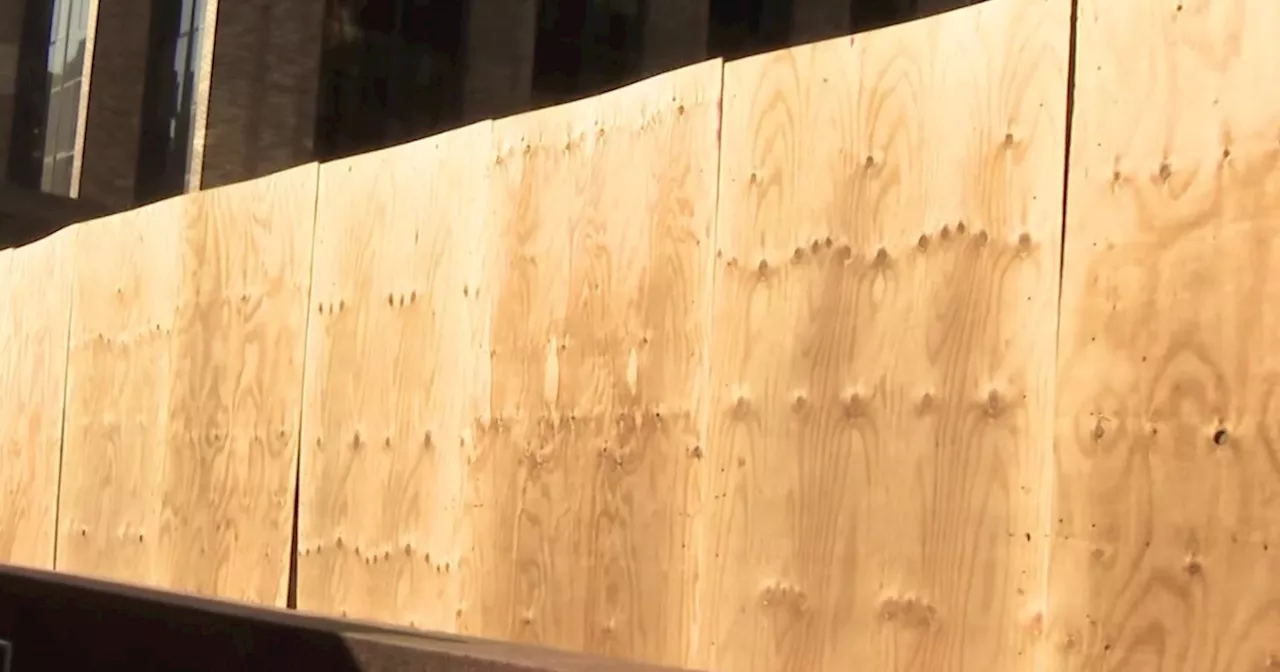 NYU responds to protests with plywood wall; Columbia University encampment continues