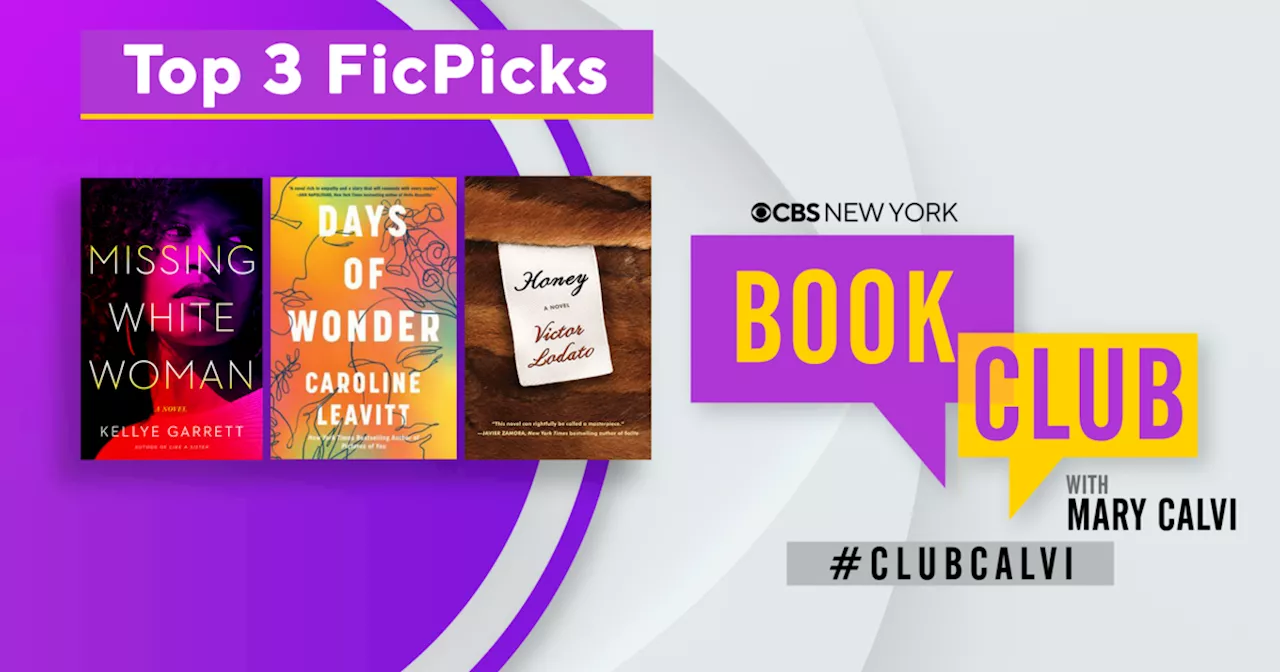 The CBS New York Book Club reveals the latest Top 3 FicPicks