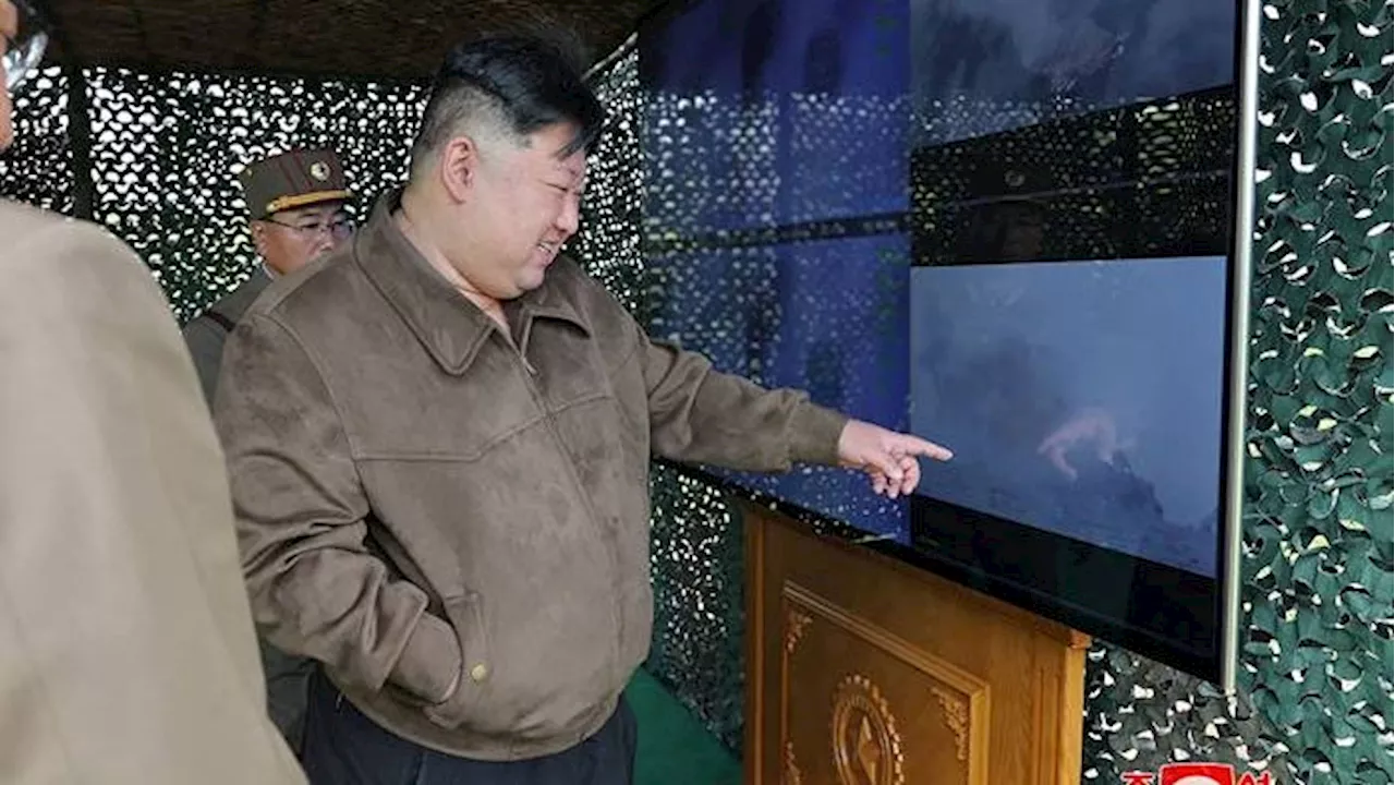  Kim Jong-Un övervakade kärnvapenövning