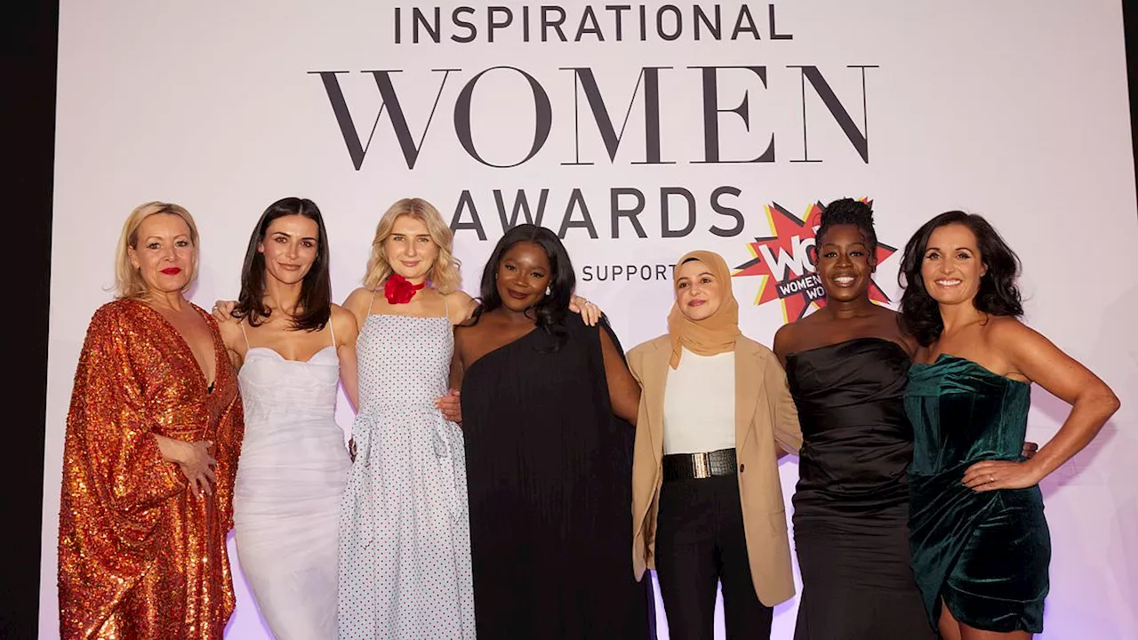 ​Six winners of the Mail's Inspirational Women Awards are honoured in glittering ceremony in London